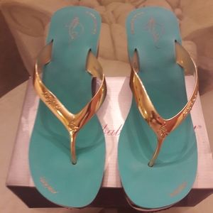 Baby Phat slide in sandals